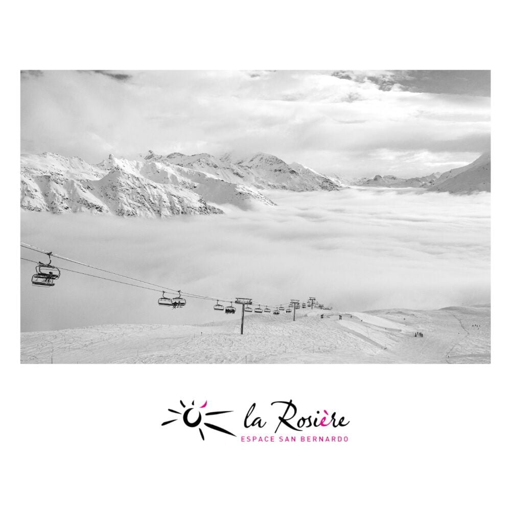 La Rosière, Emerging From The Clouds